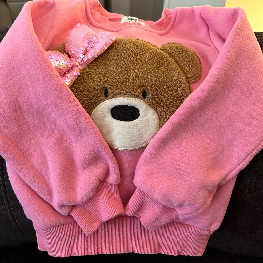 Teddy bear sweatshirt